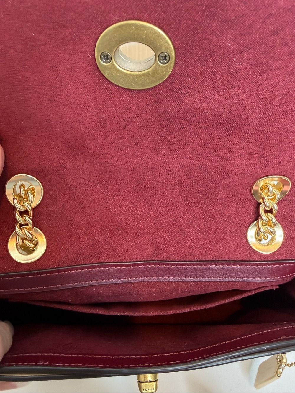 COACH MINI CASSIDY CROSSBODY BAG IN SIGNATURE CANVAS - Picture 9 of 16